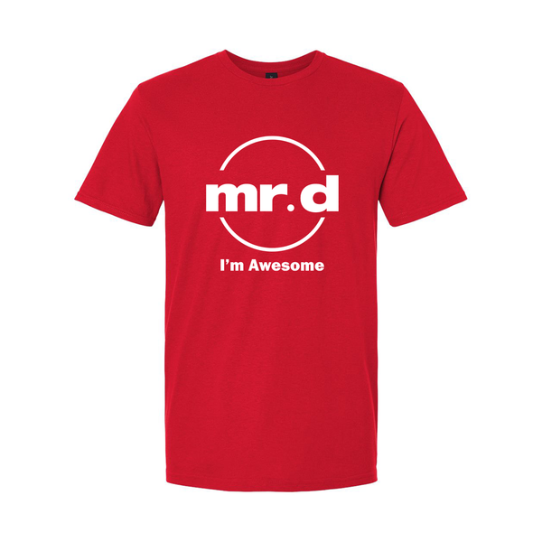 I'm Awesome Mr. D Softstyle T Shirt – Official Site of Gerry Dee