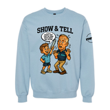 Show and Tell Mr. D Softstyle Crewneck Sweatshirt
