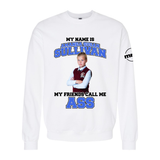 My Name is Amanda Sullivaan My Friends Call Me ASS Softstyle Crewneck Sweatshirt