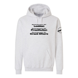 Words That End in AN ON and RE Softstyle Hoodie