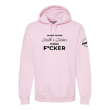 Couple Names Faith and Tucker Makes F*cker Softstyle Hoodie