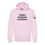 Words That End in AN ON and RE Softstyle Hoodie