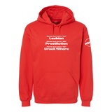 Words That End in AN ON and RE Softstyle Hoodie