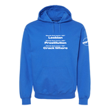 Words That End in AN ON and RE Softstyle Hoodie