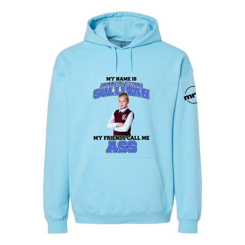 My Name is Amanda Sullivaan My Friends Call Me ASS Softstyle Hoodie