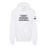 Words That End in AN ON and RE Softstyle Hoodie