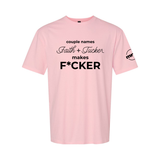 Couple Names Faith and Tucker Makes F*cker Softstyle T Shirt