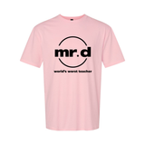 Mr. D World's Worst Teacher Softstyle T Shirt