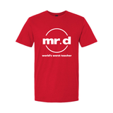 Mr. D World's Worst Teacher Softstyle T Shirt
