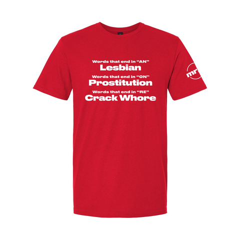 Words That End in AN ON and RE Softstyle T Shirt