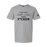 Couple Names Faith and Tucker Makes F*cker Softstyle T Shirt