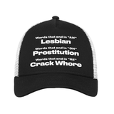 Words That End in AN ON and RE New Era Trucker Cap